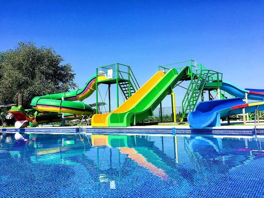 Good price Water Park Children Water Game Equipment Water Spiral Tube Set for Children online