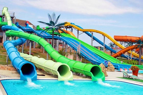 Good price Outdoor Amusement Park Water Park Slide Swimming Pool Equipment Design online