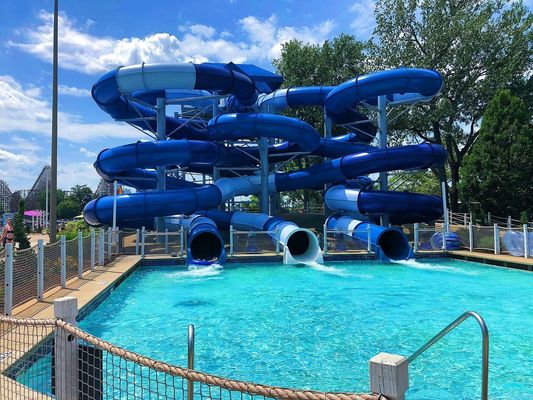 Commercial Kids Amusement Water Park Games Swimming Pool Water Slide For Children