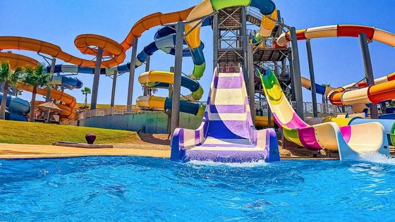 Good price Outdoor Children Aqua Amusement Park Swimming Pool Fiberglass Water Slide Manufacturer online