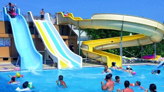 Good price Swimming Pool Accessories Water Play Kids Fiberglass Tube Spiral Water Slide online