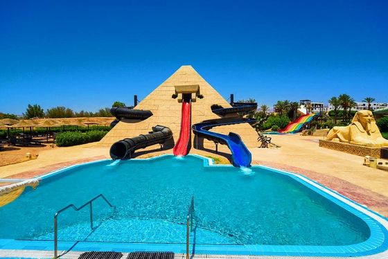 Good price Outdoor Mini Water Park Aqua Play Equipment City Game Fiberglass Water Slide For Children online