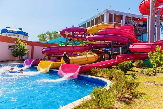 Commercial Water Aqua Park Equipment Small Water Slide For Kids