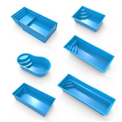 Aqua Park Fiberglass High Quality In Ground Swimming Pool Accessories Custom Part