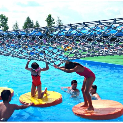 Good price Commercial Swimming Pool Climbing Duckweed Net Rope Bridge for Kids online