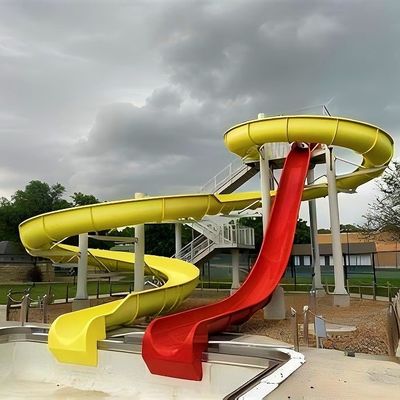 Children Aqua Attractions Games Park Design Equipment Playground Home Pool Slides