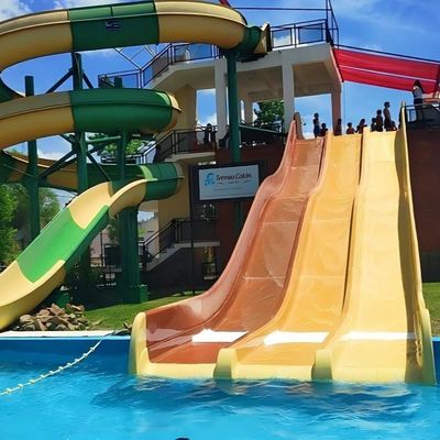 Good price Outdoor Water Play Park Equipment Playground Fiberglass Water Slide online