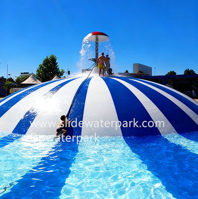 Good price Water Park Children Pool Inflatable Bounce Ball With Mushroom Waterfall online
