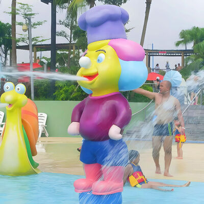 Good price Water Splash Pad Fiberglass Water Play Equipment For Kids Amusement Park online