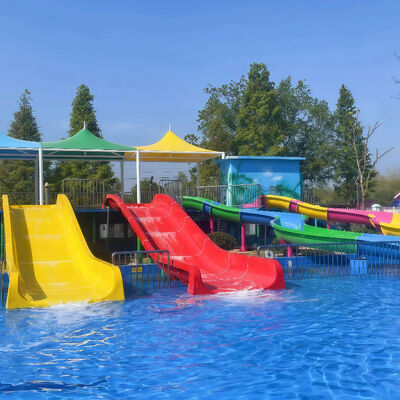 Commercial Fiberglass Water Slide Supplier For Resorts Amusement Parks Professional OEM Custom Design Service