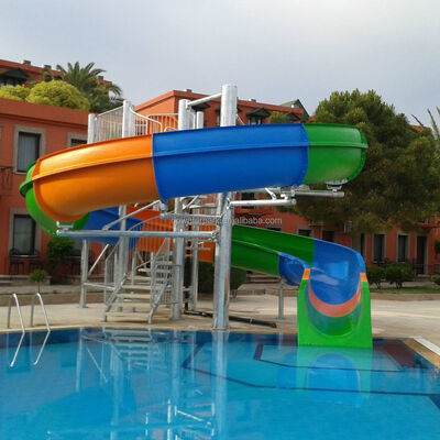 Good price 3m Height Water Park Slides Featuring Capacity 20 People per Hour Perfect for Outdoor Water Recreation Facilities online