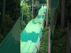 Customized Color Water Park Slide with After Sale Service for One Year, Fiberglass aqua park slides
