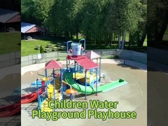 Security Playground Water Slide Kids LLEPE Outdoor Water Slide Environment Friendly