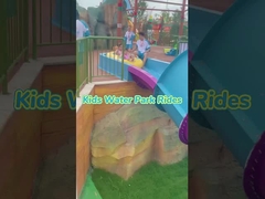 Small Boomerang Water Slide Children Fiberglass Swimming Pool Slide, Kids Fiberglass Water Slide