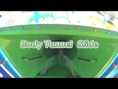 Kids Water Park Amusement Rides Fiberglass Water Slides For Children