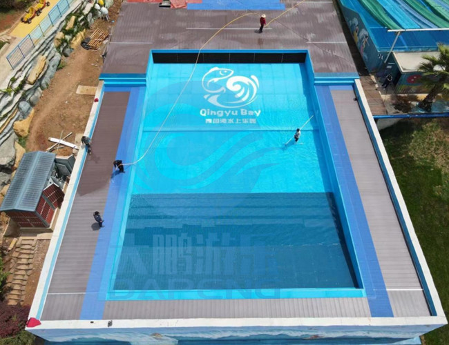Outdoor Stationary Surf Wave Pool Anti Static Wave Simulator Surfing